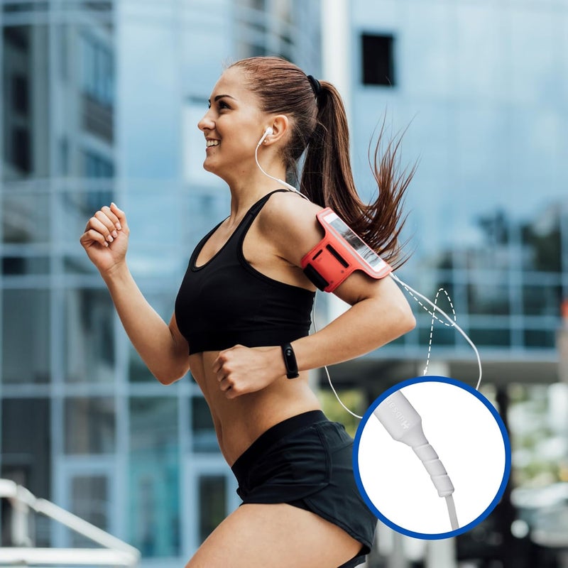 Gorilla Case 16-Piece Charger Cable Kit - USB C & Lightning Cable Protectors, Cable Holders, White - Image 4